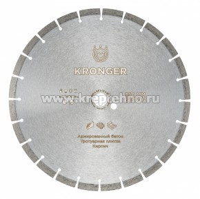 ���� �������� 350x3,5�12�25,4 Segment (������������ �����, ������), Kronger