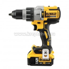 �������������� �����-���������� ������� DeWalt DCD996P2-QW 18�, 2�5,0�� Li-lon, 95��, ��� 13��, �����������, 3 ��������, LED ���������
