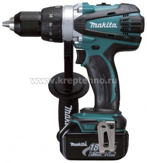 �������������� �����-���������� MAKITA DDF458RFE 18� 3.0��, Li-ion, 13��, ���, 918��, 2 �����, ����, �����. ��� ���, ��� ���