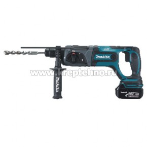 ���������� �������������� MAKITA DHR241RFE SDS+ 20��, 1,9 ��, 3-� ���, 18� 3�/� Li-Ion, 2 �����, D-��� ��������, ����