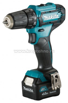 �������������� �����-���������� MAKITA DF333DWME 12� 4.0 ��, Li-ion, 10 ��, ���, 30��, 2 �����, ���� �����