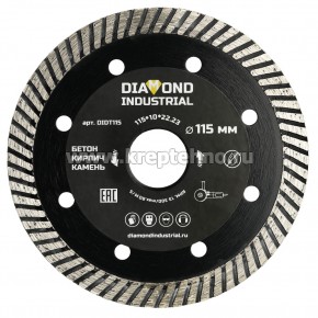���� �������� 115x2,2x10�22,23 Turbo (���.�����, ������, ������, ��������), Diamond Industrial