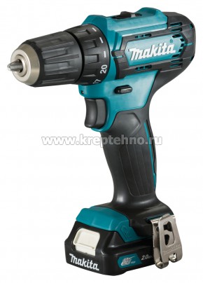 �������������� �����-���������� MAKITA DF333DWAE 12� 2.0 ��, Li-ion, 10 ��, ���, 30��, 2 �����, ���� �����