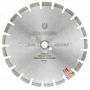 ���� �������� 350x3,2�12/15�25,4 Segment (�������, �����, ���������� ��������) Laser Asphalt, Kronger